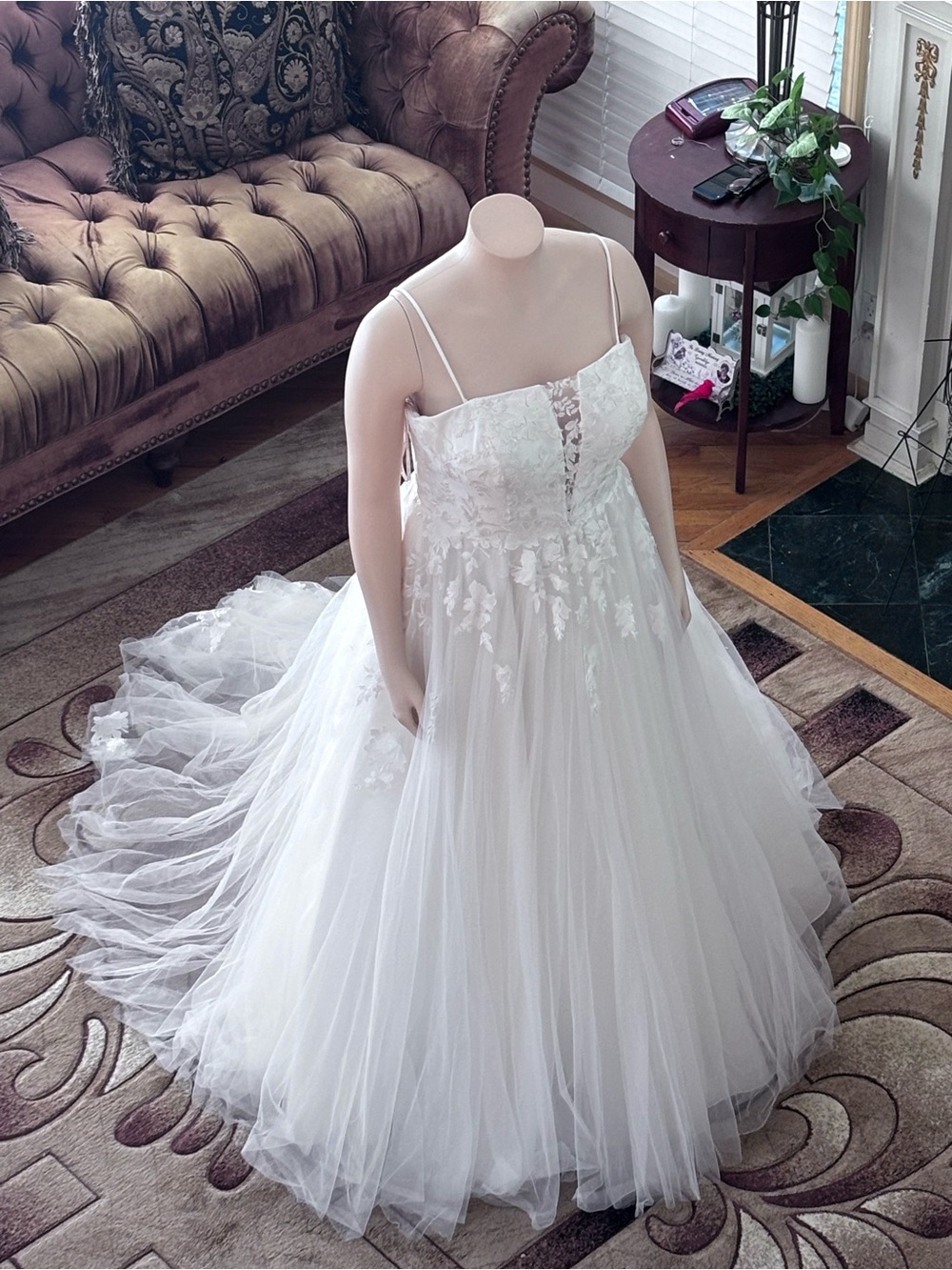 Stella York White Bridal Bodice with Label
